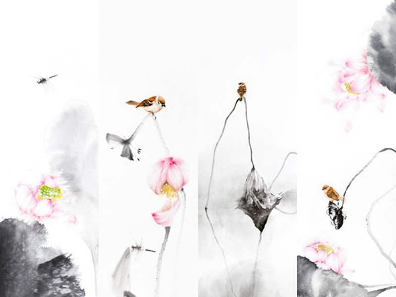 题李尊师松树障子歌