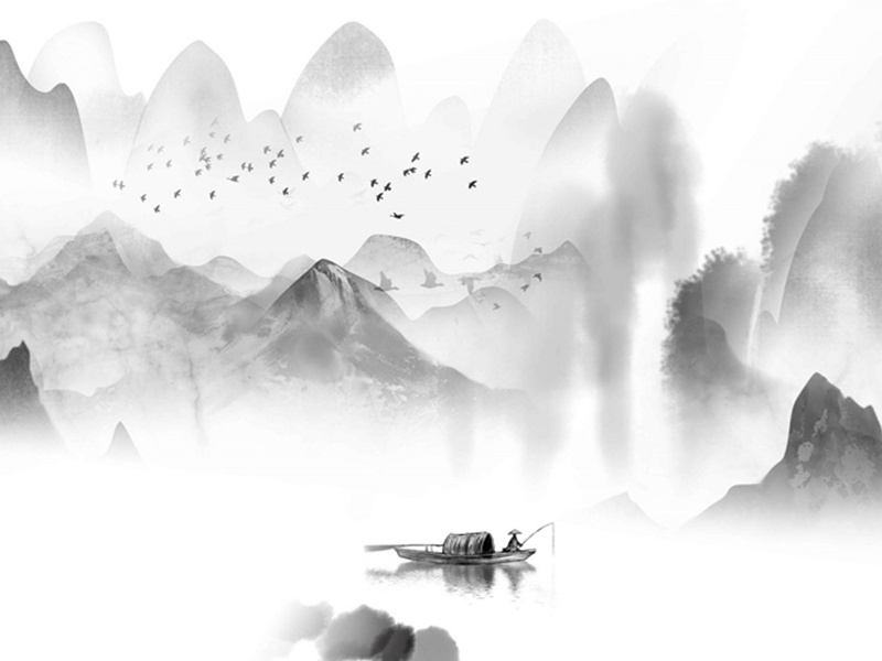 独立(空外一鸷鸟)