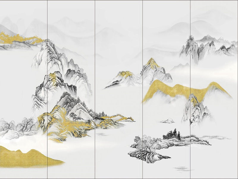 返照·楚王宫北正黄昏