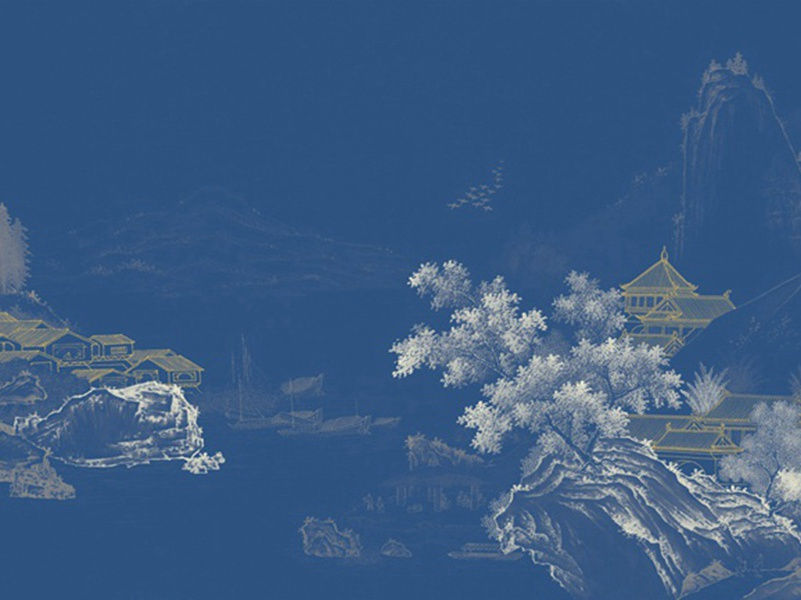 夜·绝岸风威动